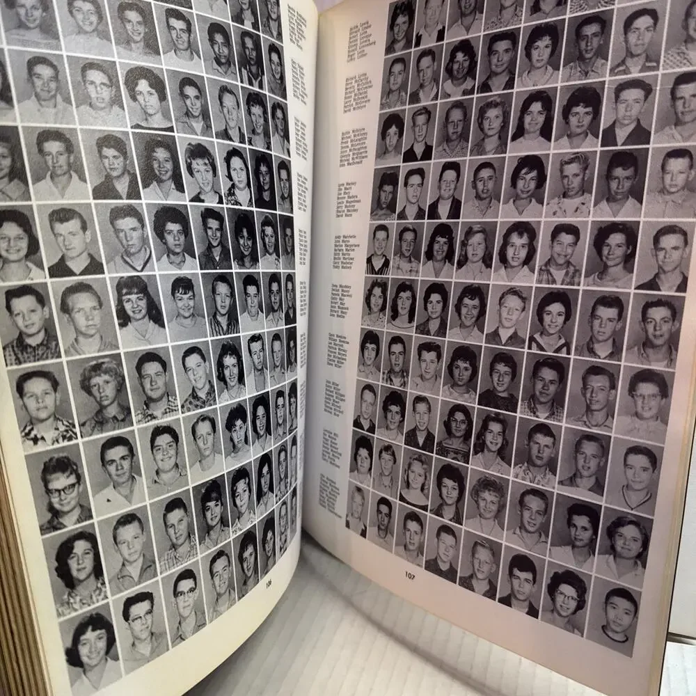 1961 Yearbook Rancho Alamitos High School Garden Grove CA El Conquistador